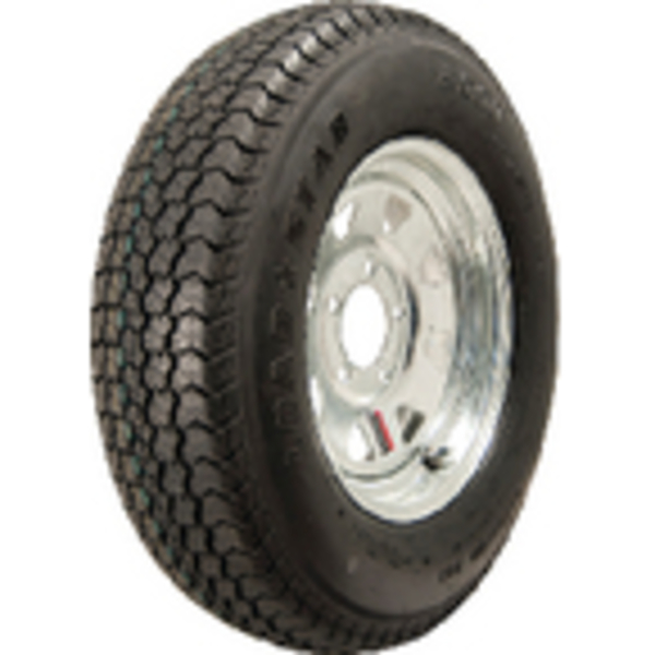 Loadstar Tires Loadstar Bias Tire & Wheel (Rim) Assembly ST175/80D-13 5 Hole C Ply 3S143